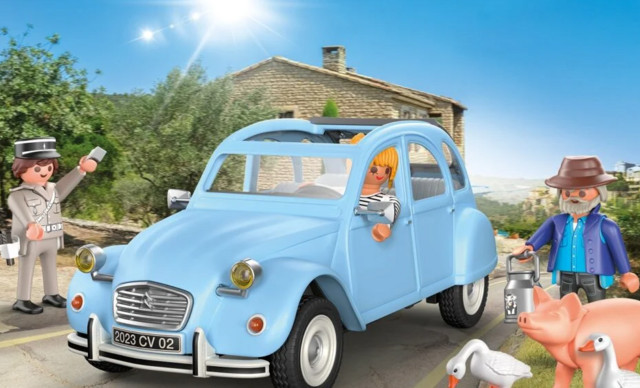 To Citroen 2CV «επανακυκλοφορεί» σε playmobil