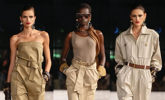 Saint Laurent S/S ’24: Εσάνς από σαφάρι σε μια συλλογή αφιερωμένη στις γυναίκες που τολμούν