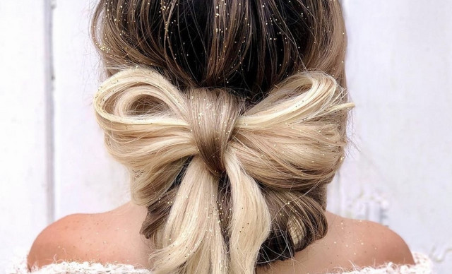Glitter hair: έτσι θα αναβαθμίσεις το γιορτινό χτένισμα