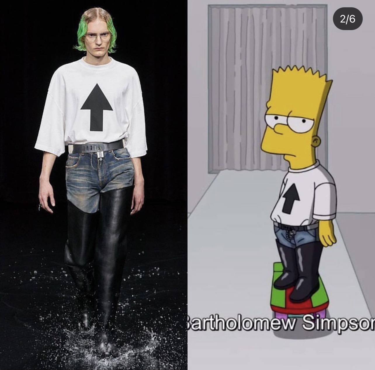 Oι Simpsons στο Fashion week στο Παρίσι!
