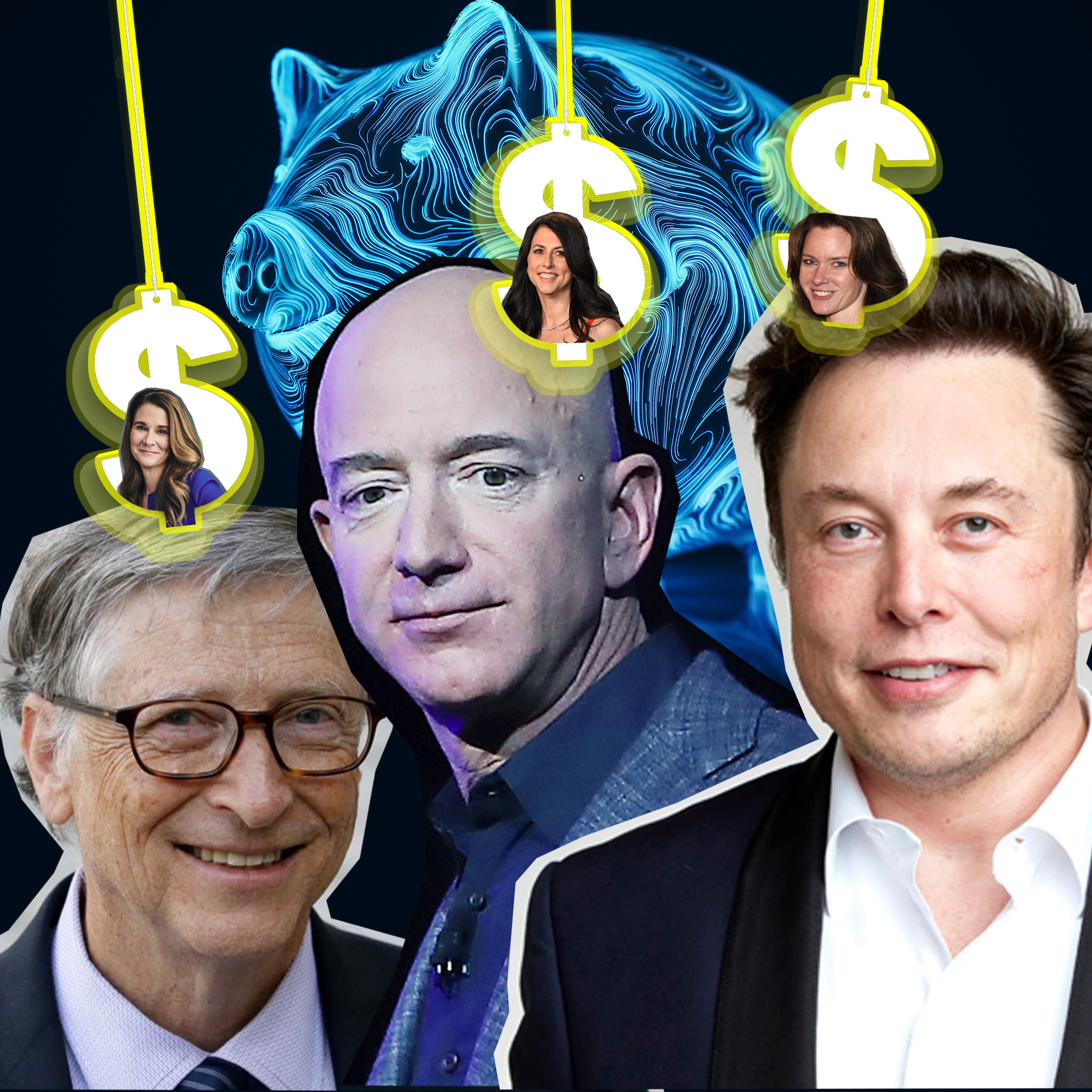 Οι πιο πλούσιοι άντρες του πλανήτη και οι “αληθινά κερδισμένες” πρώην τους!