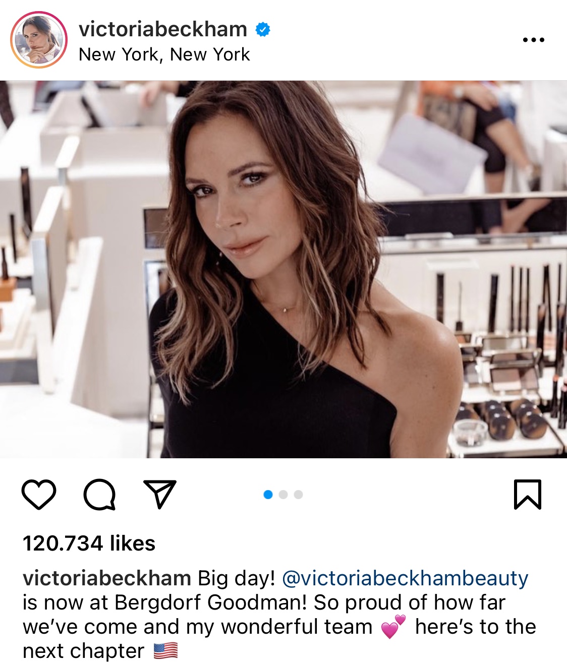 Η Victoria Beckham λάνσαρε την πρώτη της συλλογή με ρουζ εμπνευσμένη από την κόρη της, Harper.