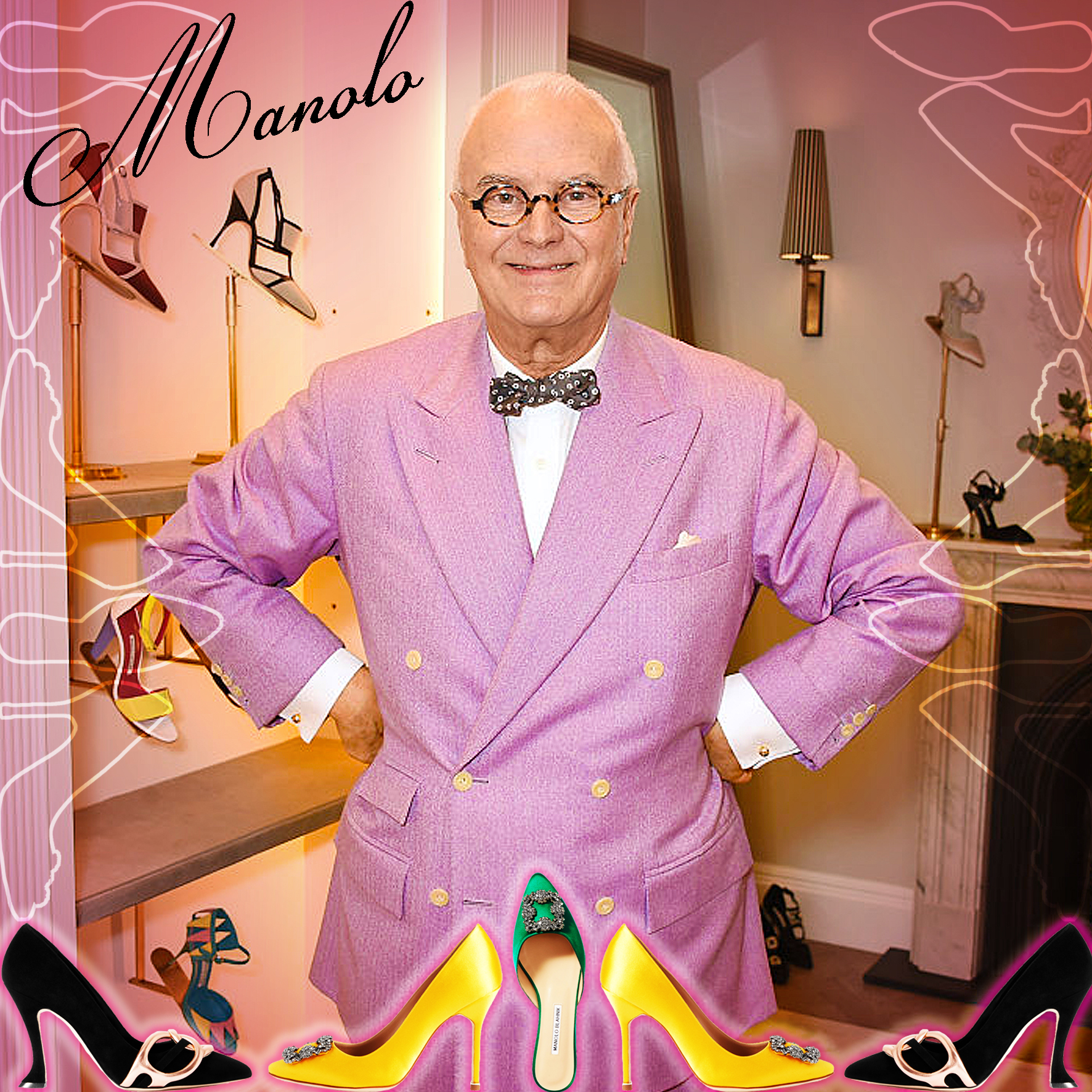 Manolo Blahnik: Ο σχεδιαστής που λατρεύουν οι γυναίκες κλείνει τα 79 του χρόνια