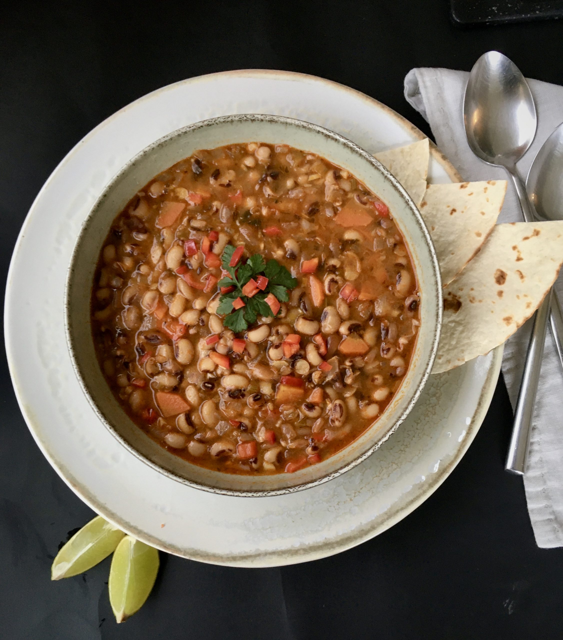 Μαυρομάτικα φασόλια σούπα “MexicanStyle”