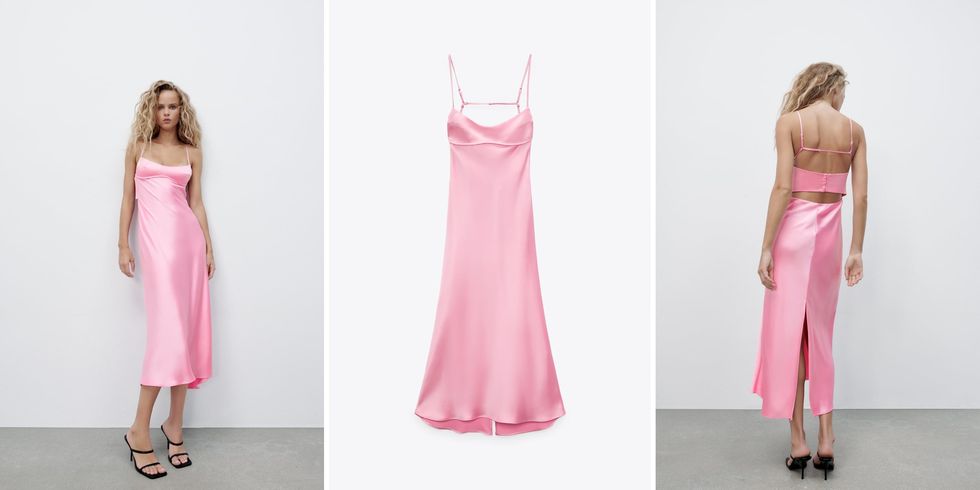 Το ροζ slip dress είναι η νέα εμμονή των διάσημων fashionistas