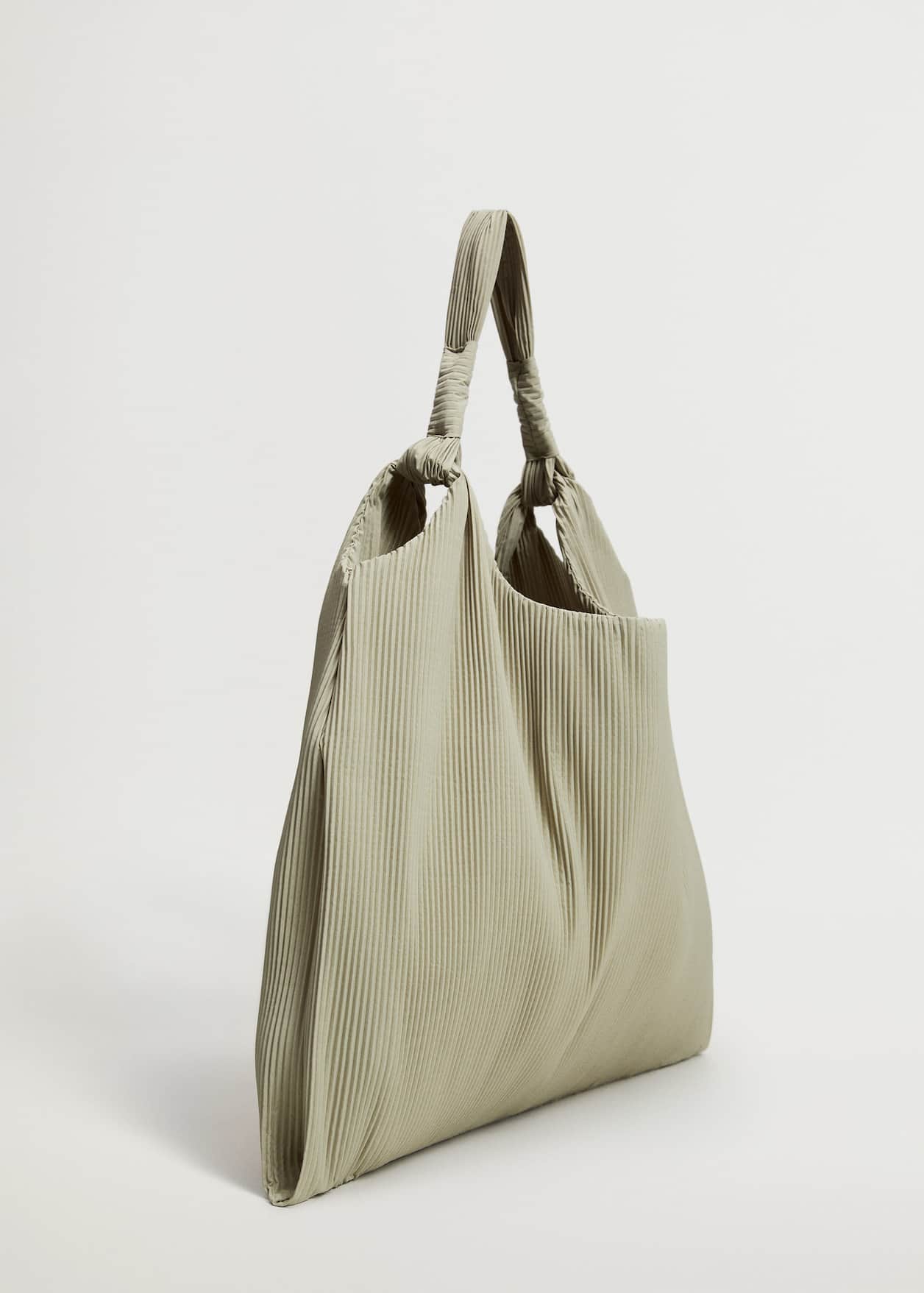 pleated bag