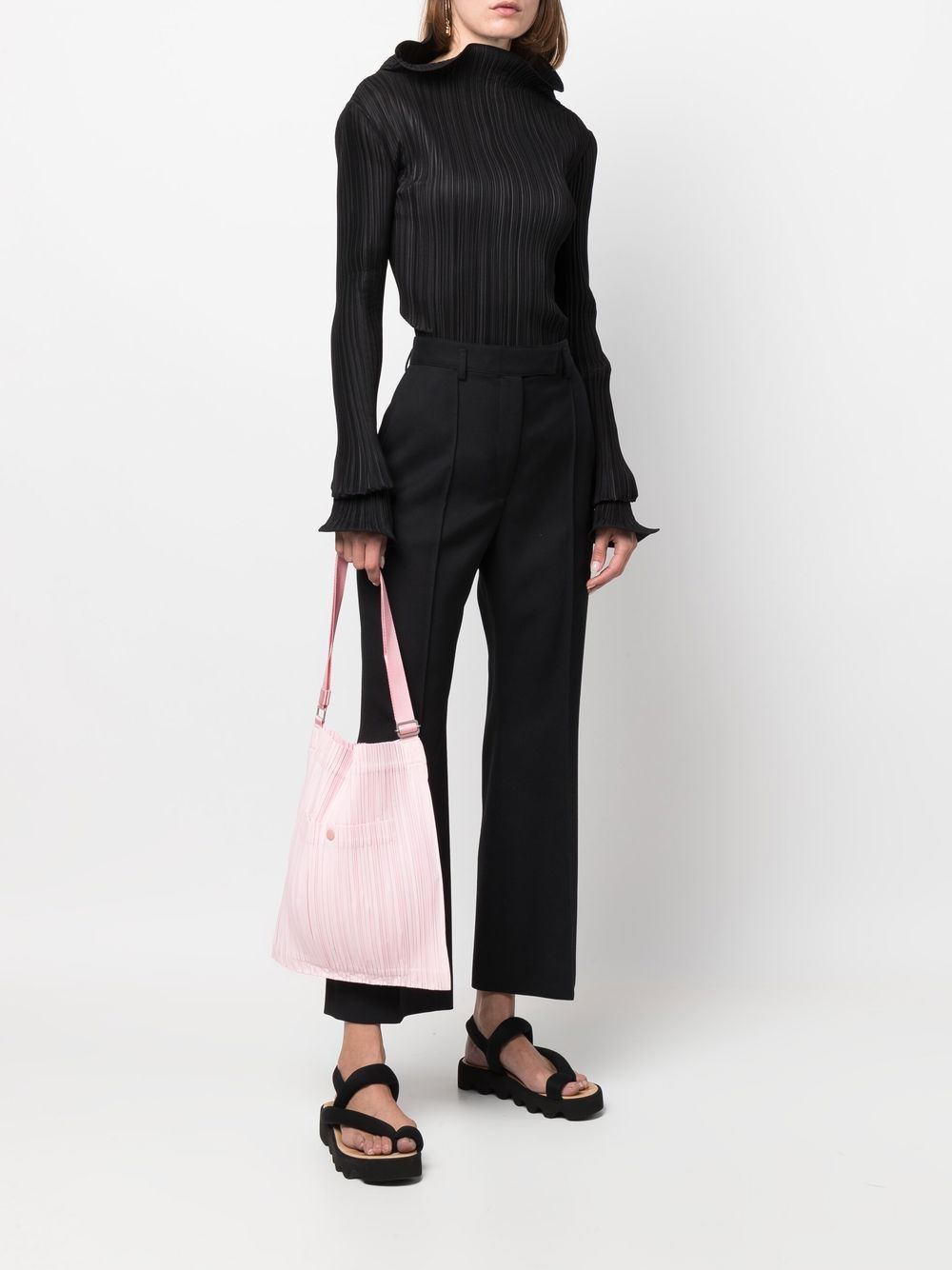 pleated bag