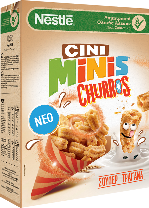 Ήρθαν τα πρώτα δημητριακά σε σχήμα Churros από τη Nestlé!
