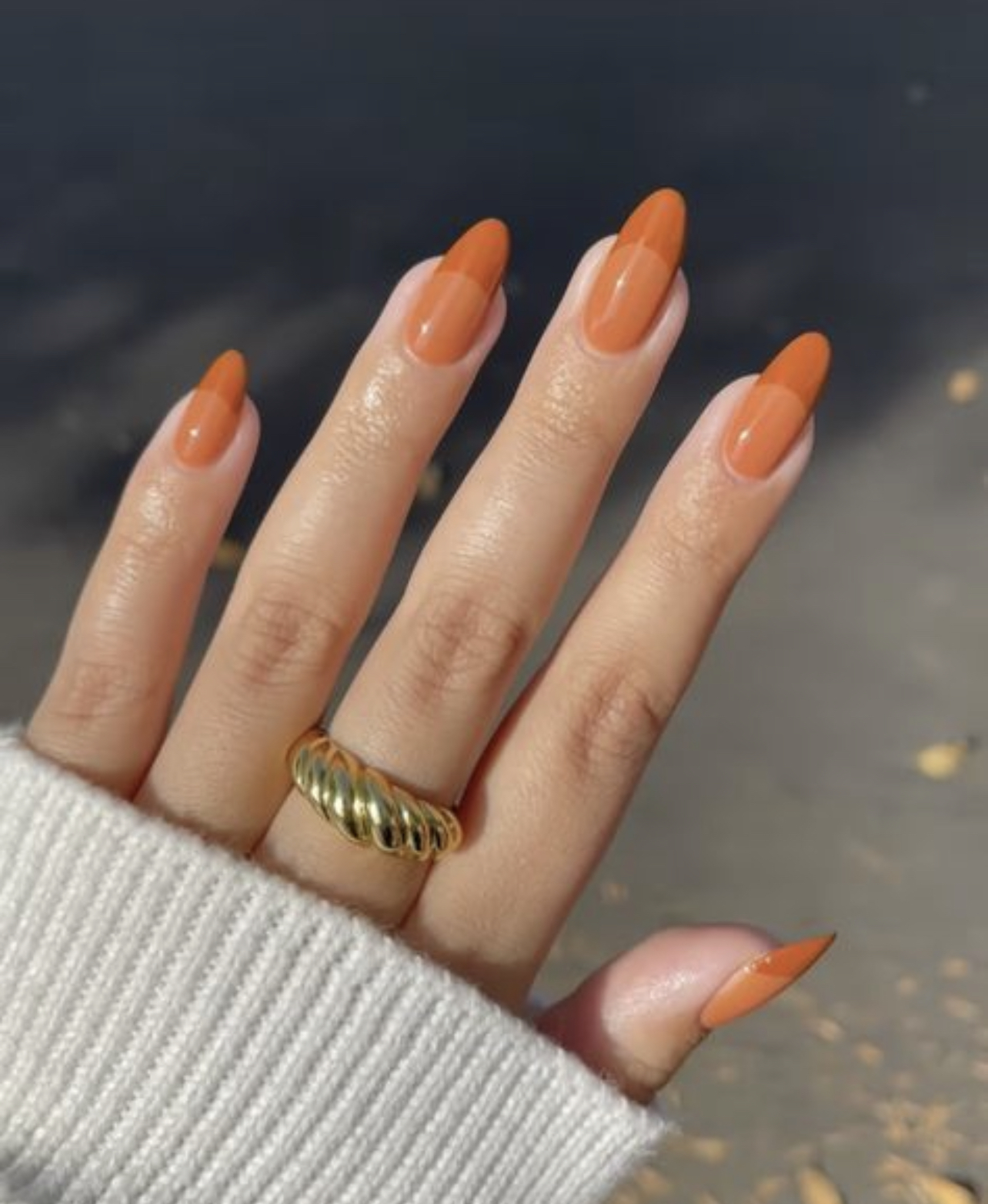 pumpkin nails