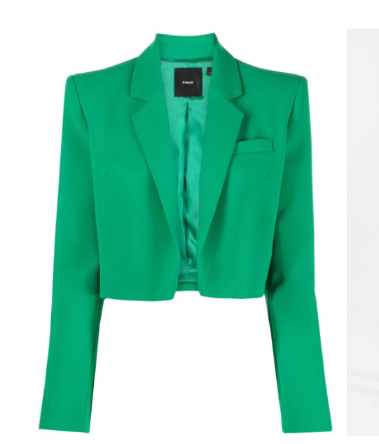 cropped blazer