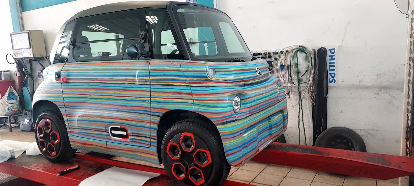 Citroen Ami – ένα ηλεκτρικό όχημα που γίνεται και art car