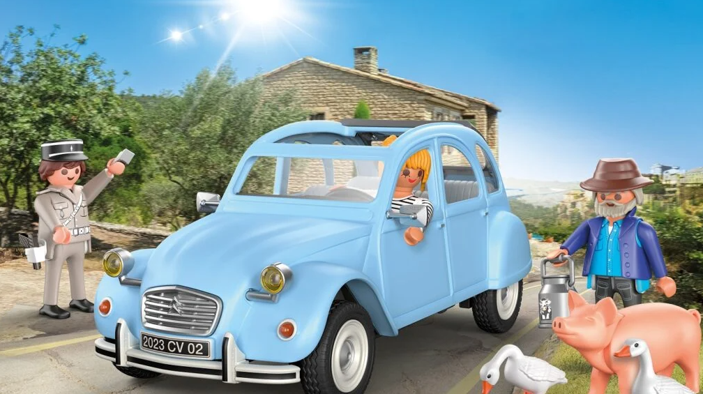 To Citroen 2CV «επανακυκλοφορεί» σε playmobil