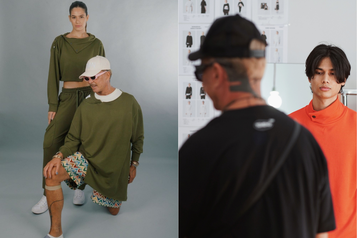 Ο Λάκης Γαβαλάς βάζει χρώμα και εμπνέεται από την ξιφασκία στη νέα  συλλογή της TEMENO F/W 2023-24
