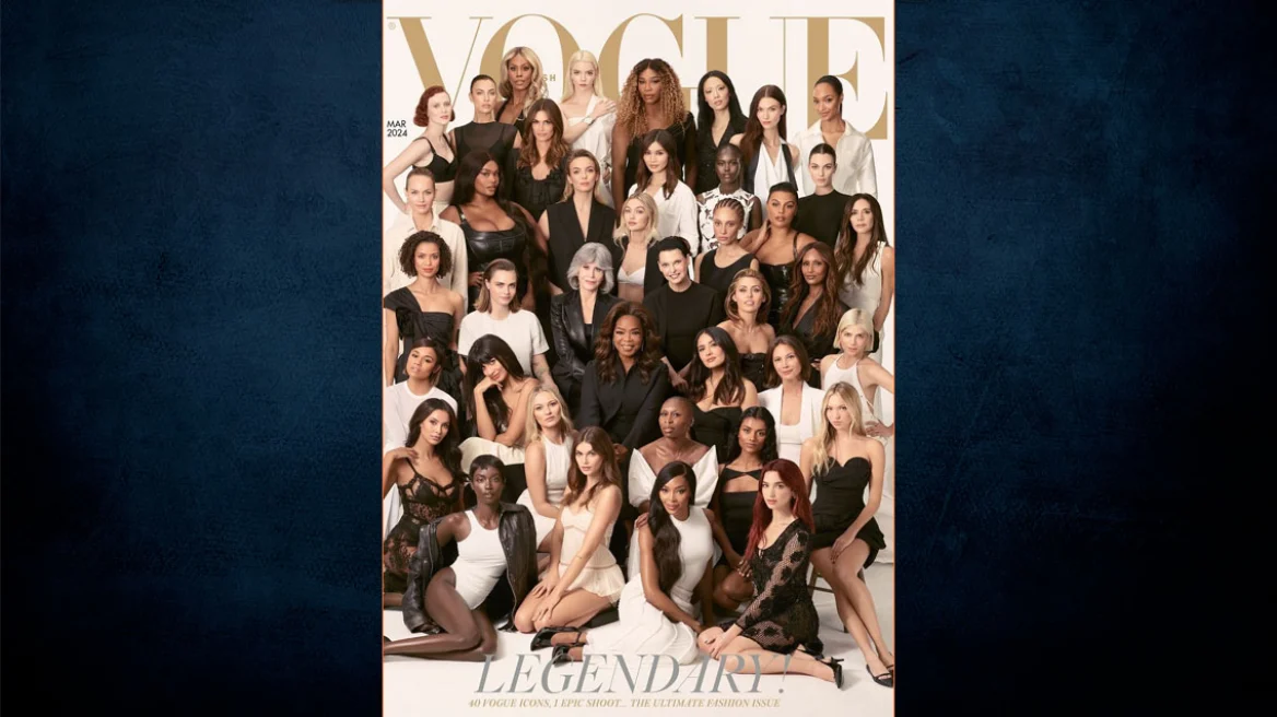 Vogue: Το σπάνιο εξώφυλλό της για την βρετανική έκδοση είναι μία ωδή στην γυναίκα