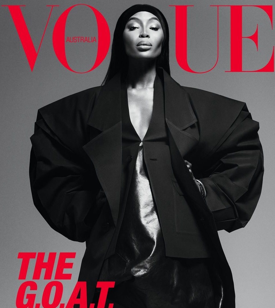 Naomi Campbell: Φωτογραφίζεται για το Elle και την αυστραλιανή Vogue και μας δείχνει ότι παραμένει η μαύρη γαζέλα της μόδας