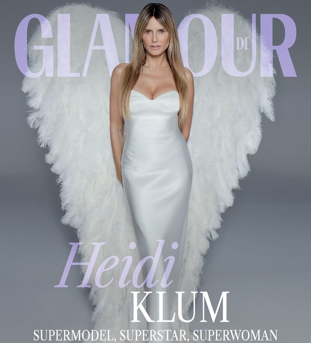 Heidi Klum: Γίνεται και πάλι άγγελος για το εξώφυλλο του Glamour και μας κόβει την ανάσα