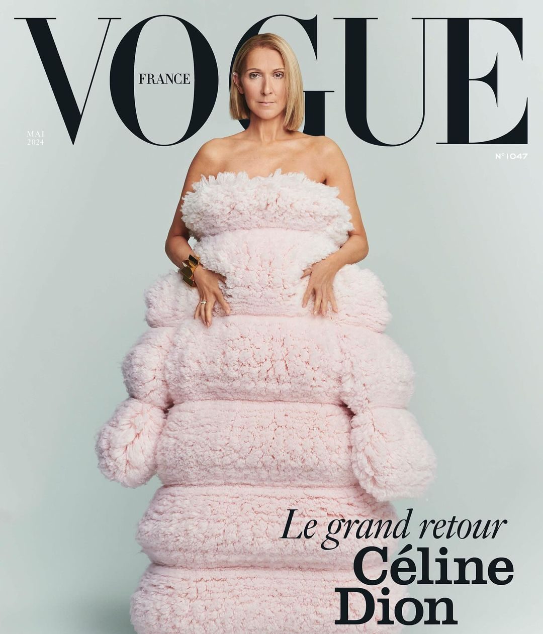 Celine Dion: Επιστρέφει δυναμικά και ποζάρει για το εξώφυλλο της γαλλικής Vogue