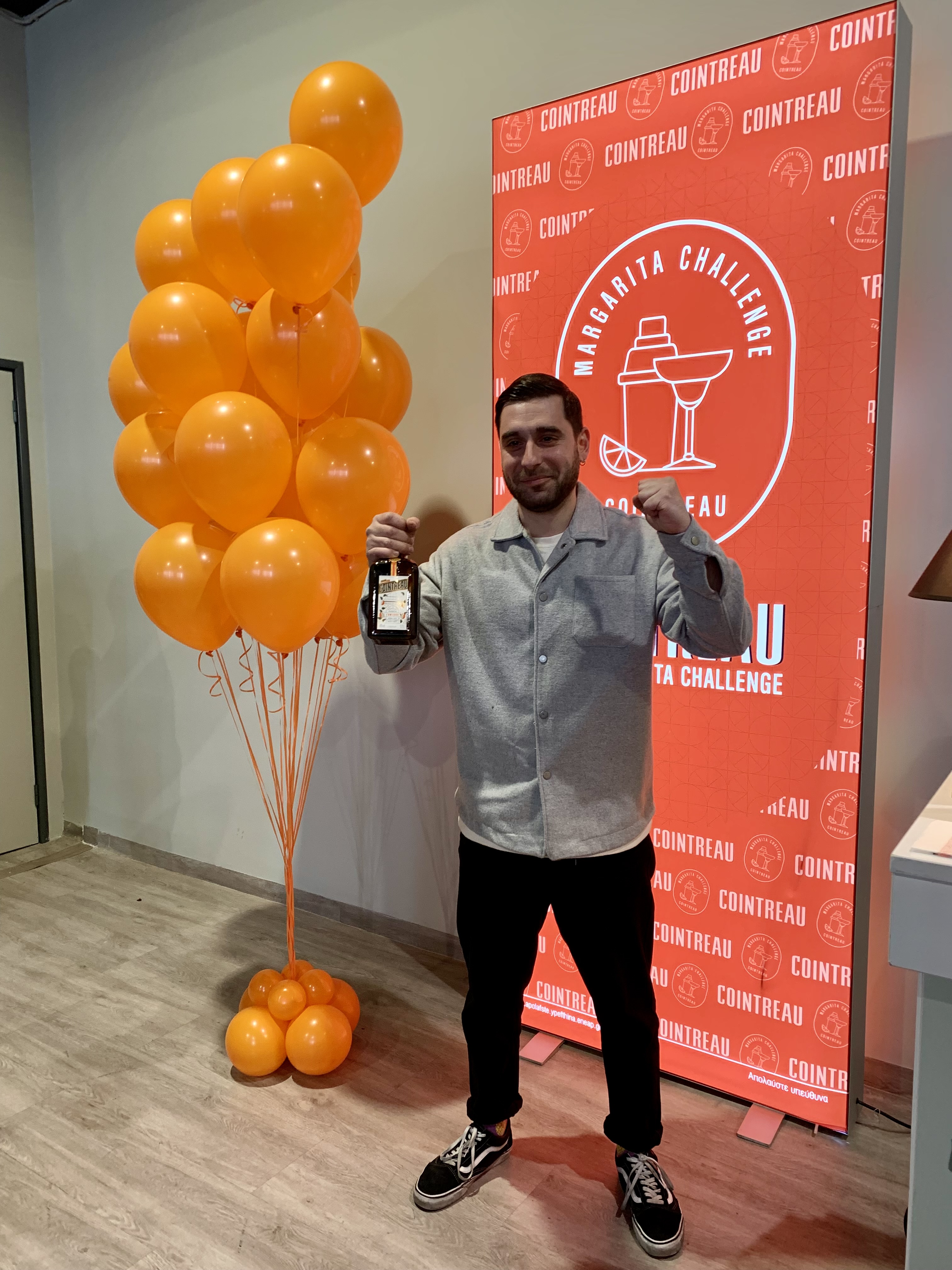 Ο Μάνος Μαντζαρίδης Νικητής του Cointreau Margarita Challenge: Από την Αθήνα στη Μαδρίτη